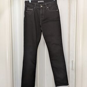 Levi's Women's Black Skinny Jeans Mid Rise Sz 29 X 32